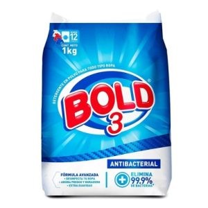 Detergente Bold3 Antibacterial 1KG