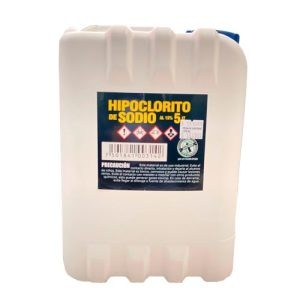 Hipoclorito de sodio al 13% Prodeli de 5 litros