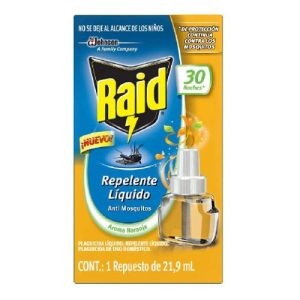 Raid Naranja repuesto 30 noches eléctrico SCJ