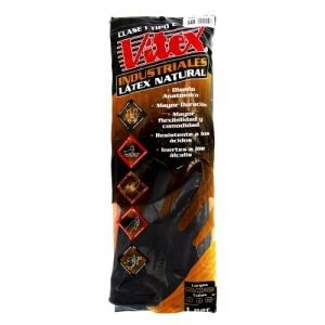 Guantes Vitex industriales de látex natural